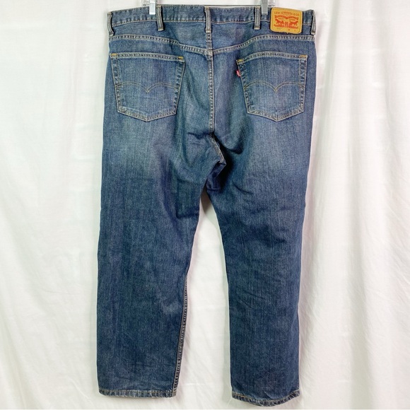 Levi’s 550 Relaxed Fit Straight Leg Blue Jeans 44 x 29 - Picture 4 of 6